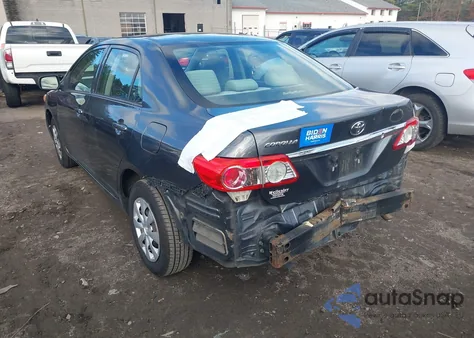 2011 Toyota Corolla from USA, damaged, VIN 2T1BU4EE0BC725809